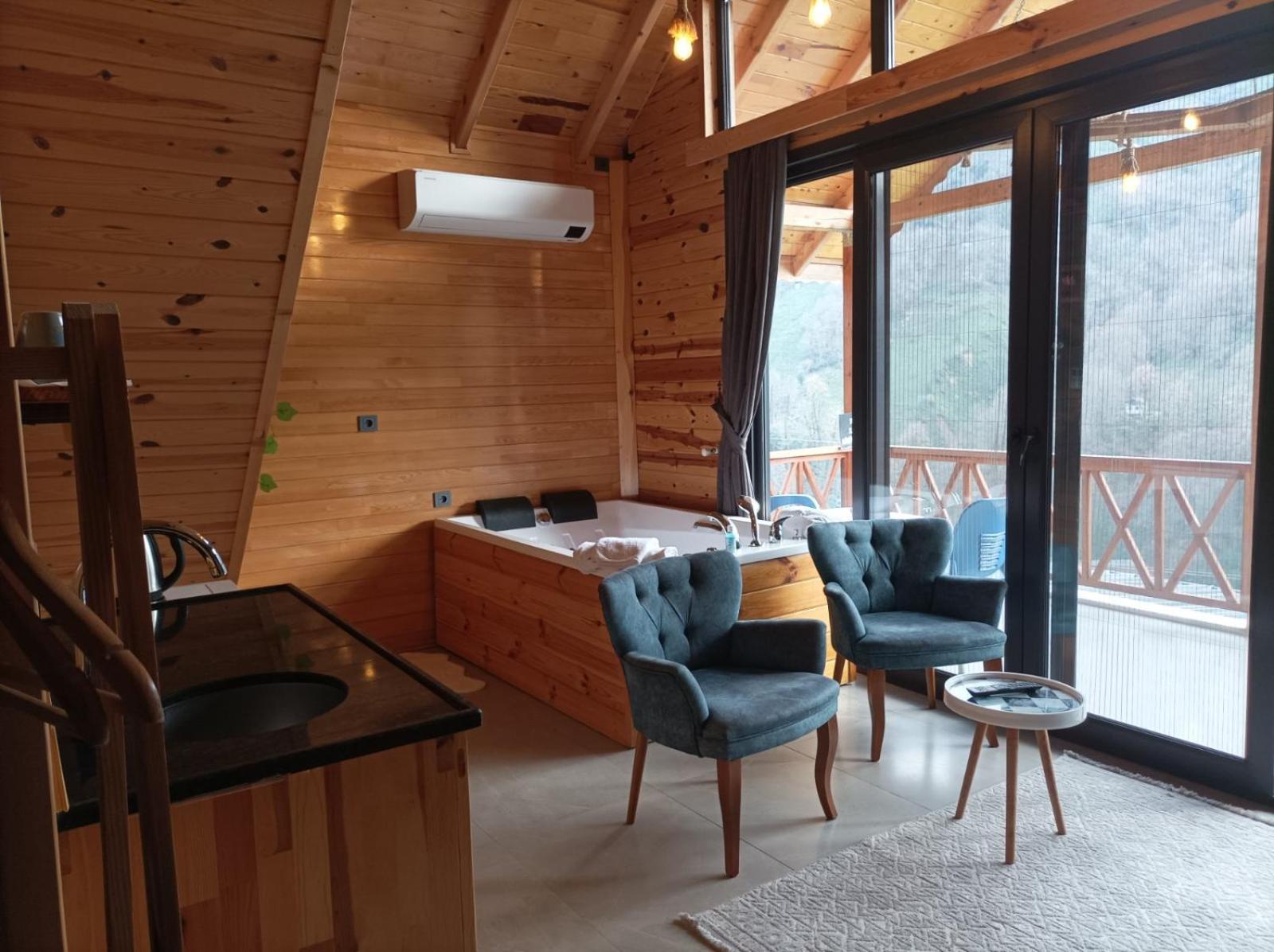 Huervadi Bungalow Rize Exteriör bild