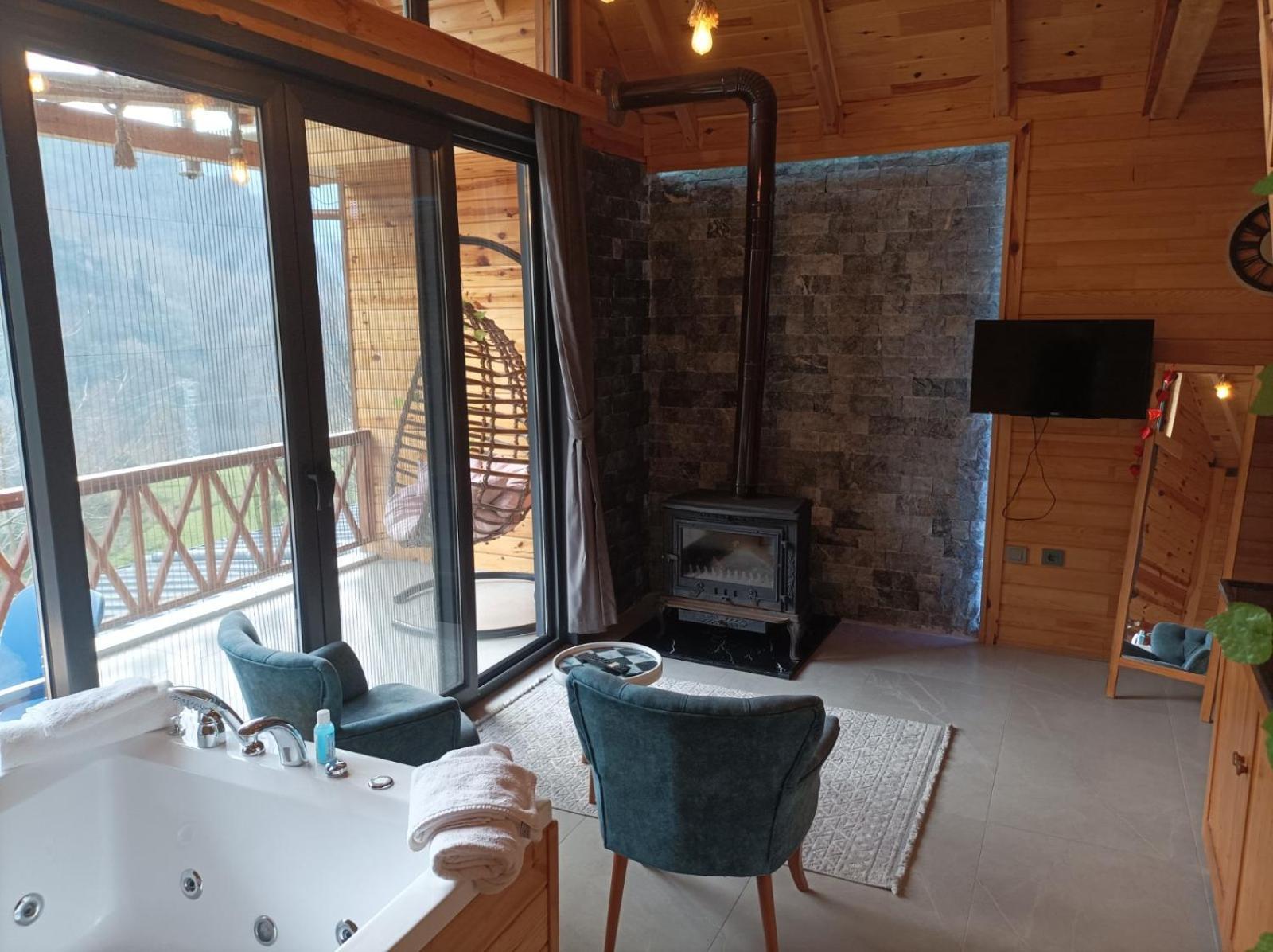 Huervadi Bungalow Rize Exteriör bild